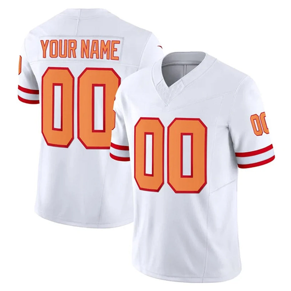 My Store Custom TB.Buccaneers White Limited '76 Vapor F.U.S.E. Home Game Any Name & Numbers Stitched Jerseys