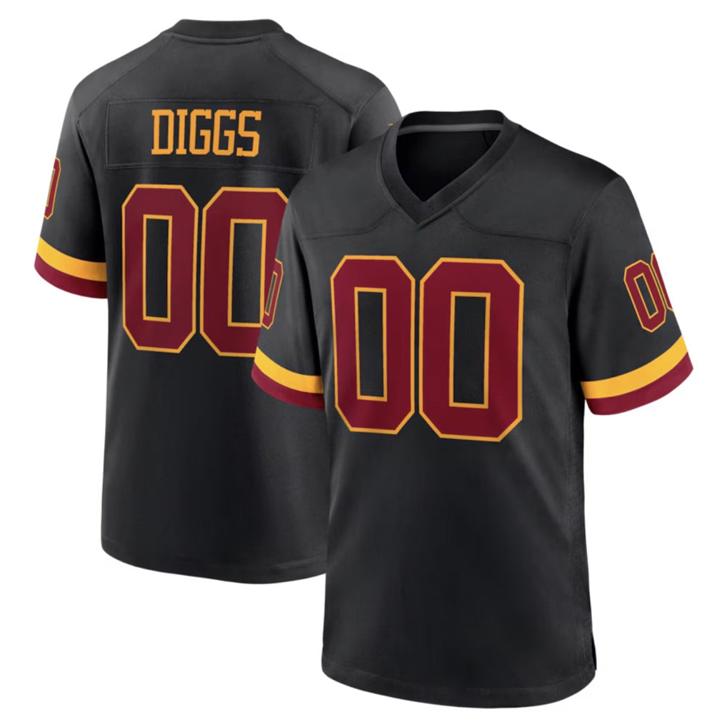 My Store Custom W.Commanders Black Limited Home Game Any Name & Numbers Stitched Jerseys