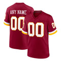 My Store Custom W.Commanders Burgundy Game Home Any Name & Numbers Stitched Jerseys