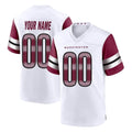 My Store Custom W.Commanders White Game Home Any Name & Numbers Stitched Jerseys
