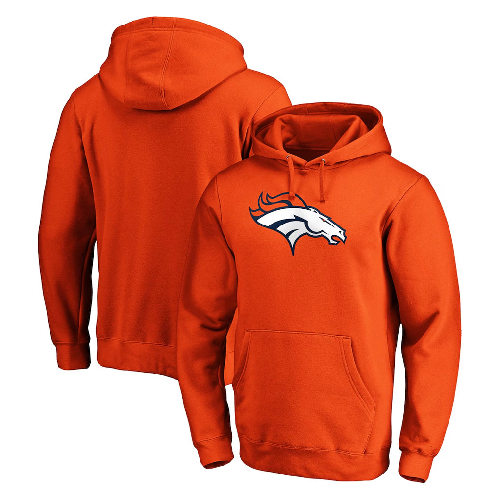 My Store D.Broncos Orange Pullover Hoodie Limited Blank Player Stitched Jerseys