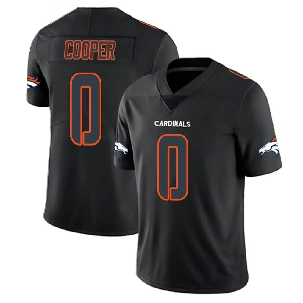 My Store D.Broncos #0 Jonathon Cooper Player Black Impact Limited Game Stitched Jerseys