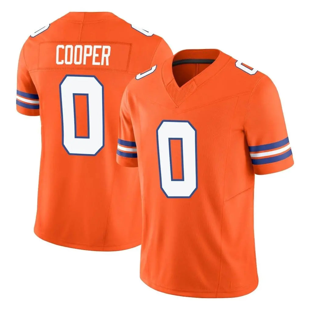 My Store D.Broncos #0 Jonathon Cooper Player Orange Limited Alternate Vapor F.U.S.E. Throwback Game Stitched Jerseys