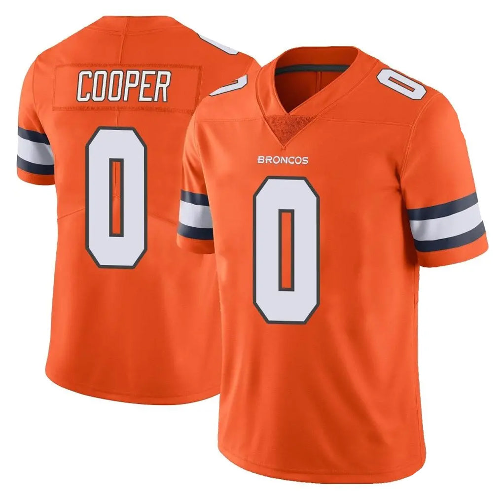 My Store D.Broncos #0 Jonathon Cooper Player Orange Vapor Untouchable Limited Home Game Stitched Jerseys
