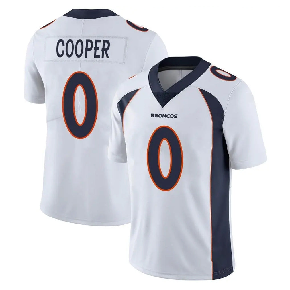 My Store D.Broncos #0 Jonathon Cooper Player White Vapor Untouchable Limited Home Game Stitched Jerseys