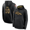 My Store D.Broncos #10 Bo Nix Player Black Salute to Service Pullover Hoodies Limited Stitched Jerseys