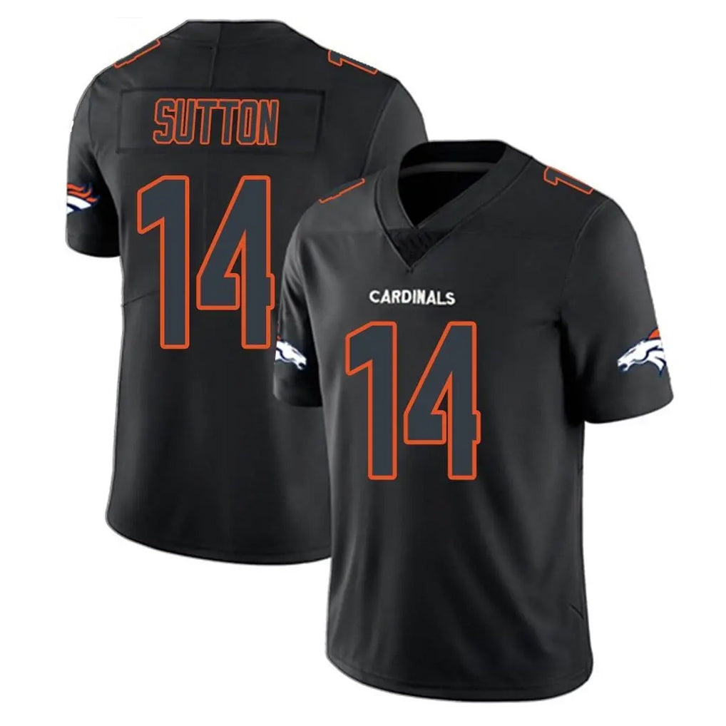 My Store D.Broncos #14 Courtland Sutton Player Black Impact Limited Game Stitched Jerseys