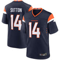 My Store D.Broncos #14 Courtland Sutton Player Navy Home Replica Game Stitched Jerseys