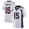 My Store D.Broncos #15 Nik Bonitto Player White Vapor Untouchable Limited Home Game Stitched Jerseys