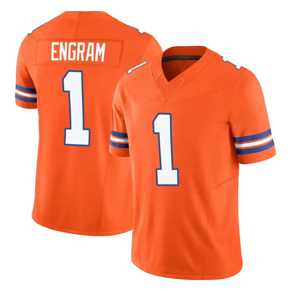 My Store D.Broncos #1 Evan Engram Player Orange Limited Alternate Vapor F.U.S.E. Throwback Game Stitched Jerseys