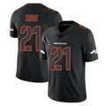 My Store D.Broncos #21 Riley Moss Player Black Impact Limited Game Stitched Jerseys