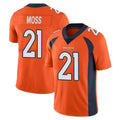 My Store D.Broncos #21 Riley Moss Player Orange Color Vapor Untouchable Limited Game Stitched Jerseys