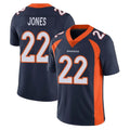 My Store D.Broncos #22 Brandon Jones Player Navy Vapor Untouchable Limited Game Stitched Jerseys