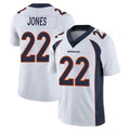 My Store D.Broncos #22 Brandon Jones Player White Vapor Untouchable Limited Home Game Stitched Jerseys