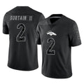 My Store D.Broncos #2 Pat Surtain II Player Black Reflective Limited Stitched Jerseys