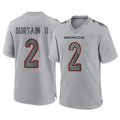 My Store D.Broncos #2 Pat Surtain II Player Gray Atmosphere Fashion Limited Game Stitched Jerseys