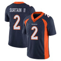 My Store D.Broncos #2 Pat Surtain II Player Navy Vapor Untouchable Limited Game Stitched Jerseys