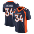 My Store D.Broncos #34 JL Skinner Player Navy Vapor Untouchable Limited Game Stitched Jerseys