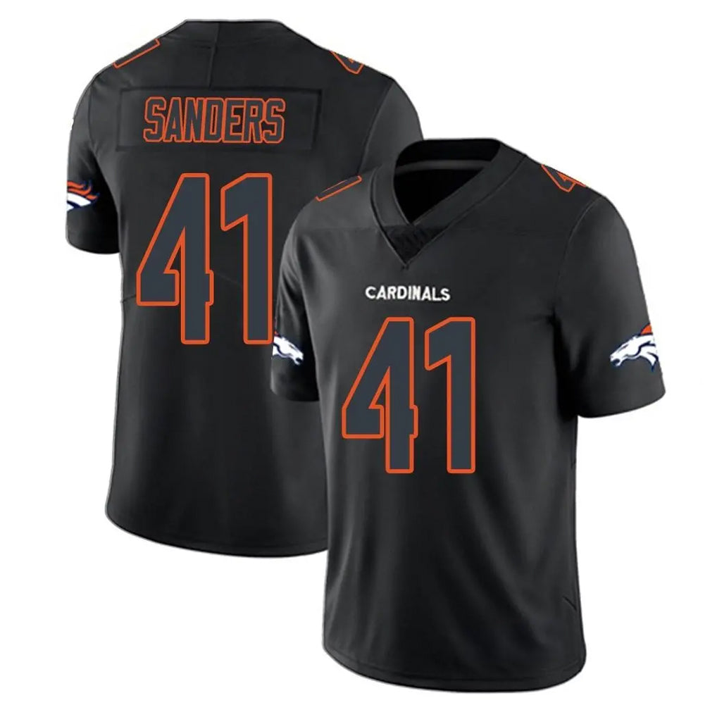 My Store D.Broncos #41 Drew Sanders Player Black Impact Limited Game Stitched Jerseys