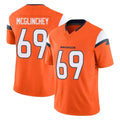 My Store D.Broncos #69 Mike McGlinchey Player Orange Vapor F.U.S.E. Limited Home Game Stitched Jerseys