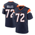 My Store D.Broncos #72 Garett Bolles Player Navy Home Game Stitched Jerseys
