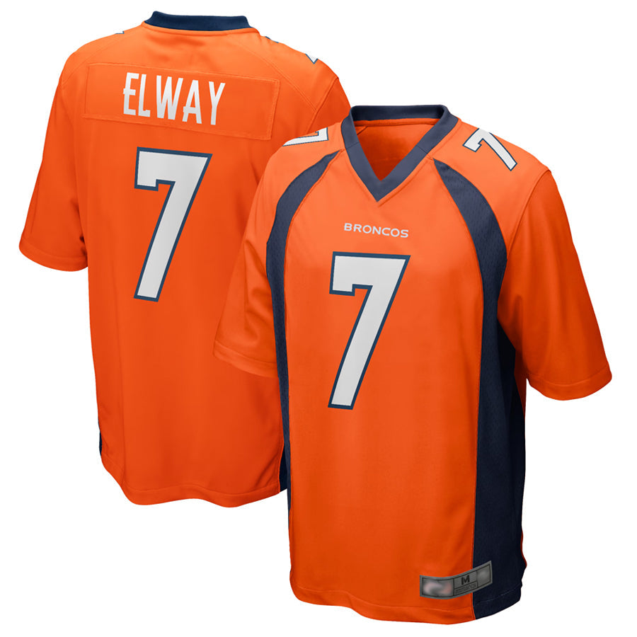 My Store D.Broncos #7 John Elway Player Orange Game Stitched Jerseys