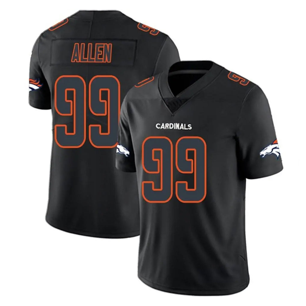 My Store D.Broncos #99 Zach Allen Player Black Impact Limited Game Stitched Jerseys