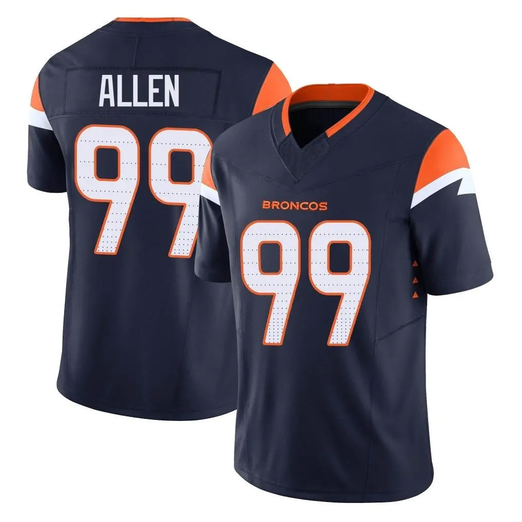 My Store D.Broncos #99 Zach Allen Player Navy Limited Vapor F.U.S.E. Home Game Stitched Jerseys