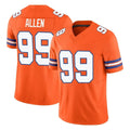 My Store D.Broncos #99 Zach Allen Player Orange Limited Alternate Vapor F.U.S.E. Throwback Game Stitched Jerseys