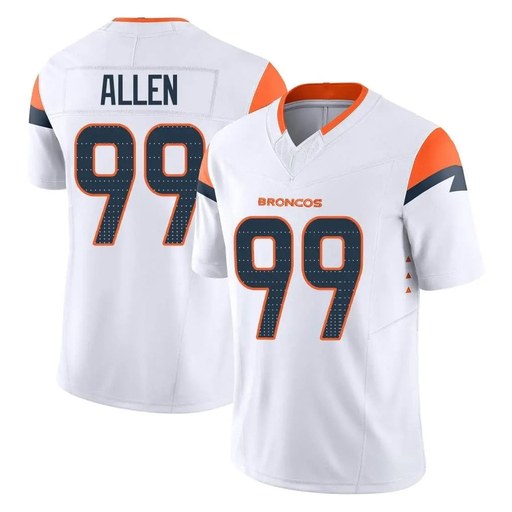 My Store D.Broncos #99 Zach Allen Player White Limited Vapor F.U.S.E. Home Game Stitched Jerseys