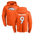 My Store D.Broncos #9 Talanoa Hufanga Player Orange Pullover Hoodie Limited Stitched Jerseys