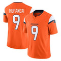 My Store D.Broncos #9 Talanoa Hufanga Player Orange Vapor F.U.S.E. Limited Home Game Stitched Jerseys