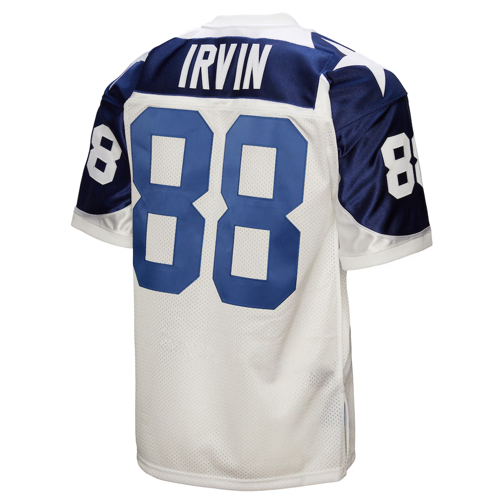 My Store D.Cowboys 1994 #88 Michael Irvin Mitchell & Ness White Authentic Throwback Retired Player Stitched Jerseys