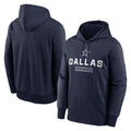 My Store D.Cowboys Navy Toss Sweep Performance Pullover Hoodie Limited Blank Player Stitched Jerseys