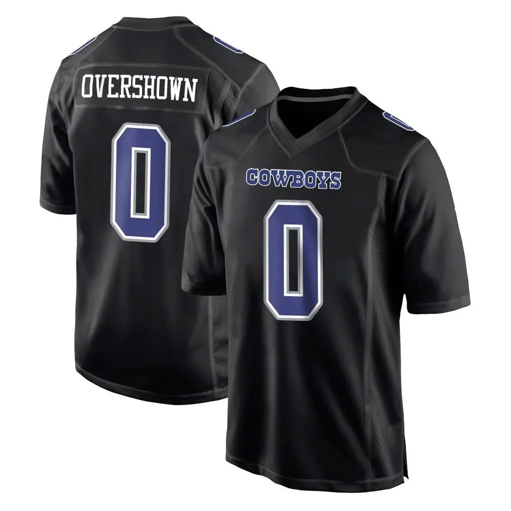 My Store D.Cowboys #0 DeMarvion Overshown Player Carbon Black Fashion Home Game Stitched Jerseys