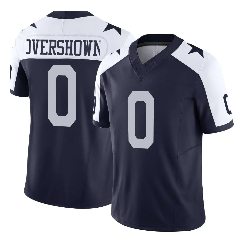 My Store D.Cowboys #0 DeMarvion Overshown Player Navy-White Limited Alternate Vapor F.U.S.E. Home Game Stitched Jerseys