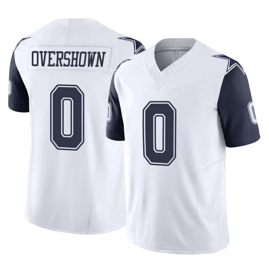 My Store D.Cowboys #0 DeMarvion Overshown Player White-Navy Limited Vapor F.U.S.E. Home Game Stitched Jerseys