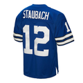 My Store D.Cowboys #12 Roger Staubach Mitchell & Ness Navy Big & Tall 1971 Legacy Retired Player Puhic Stitched Jerseys