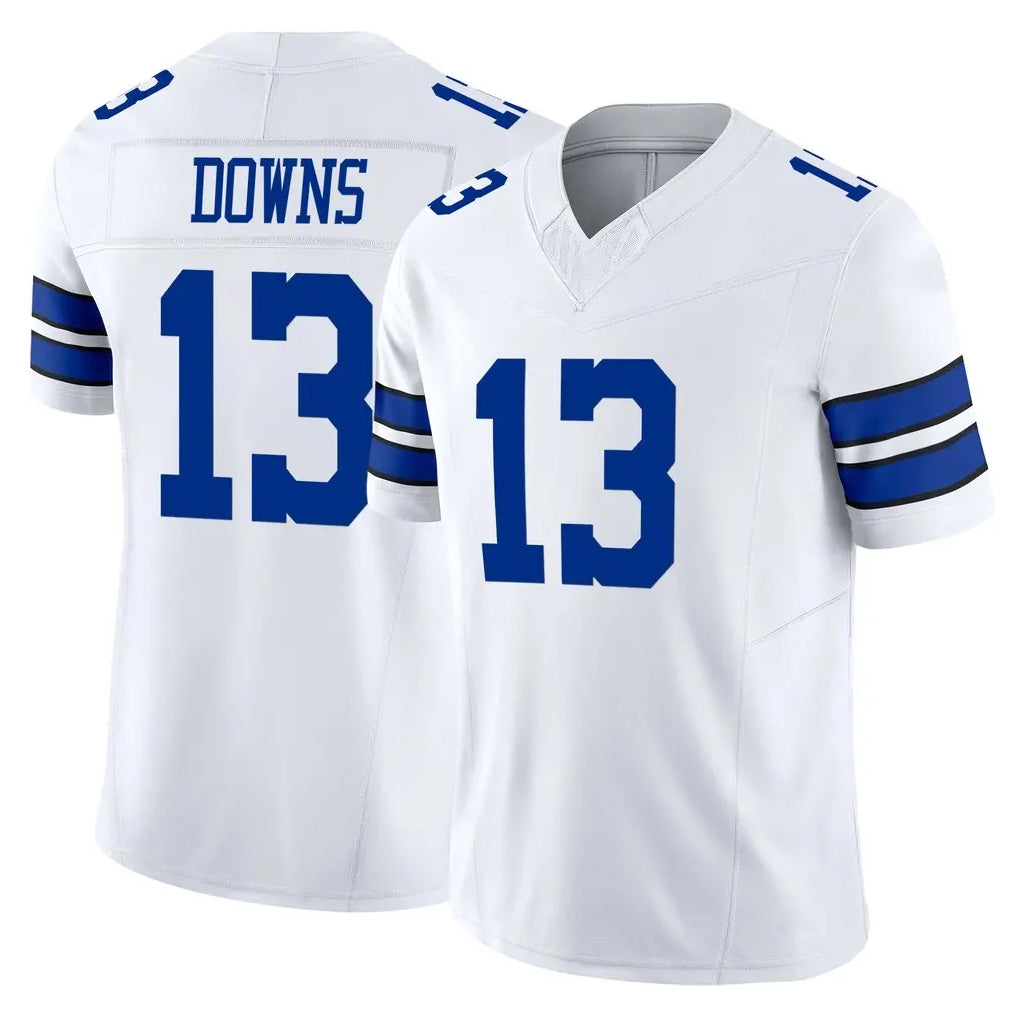 My Store D.Cowboys #13 Caleb Downs Player White Limited Vapor F.U.S.E. Home Game Stitched Jerseys
