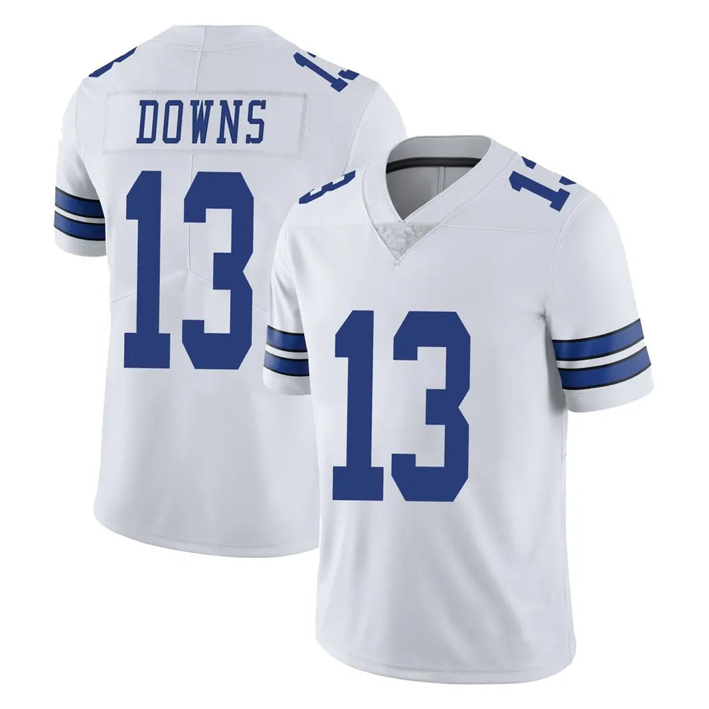 My Store D.Cowboys #13 Caleb Downs Player White Vapor Untouchable Limited Home Game Stitched Jerseys