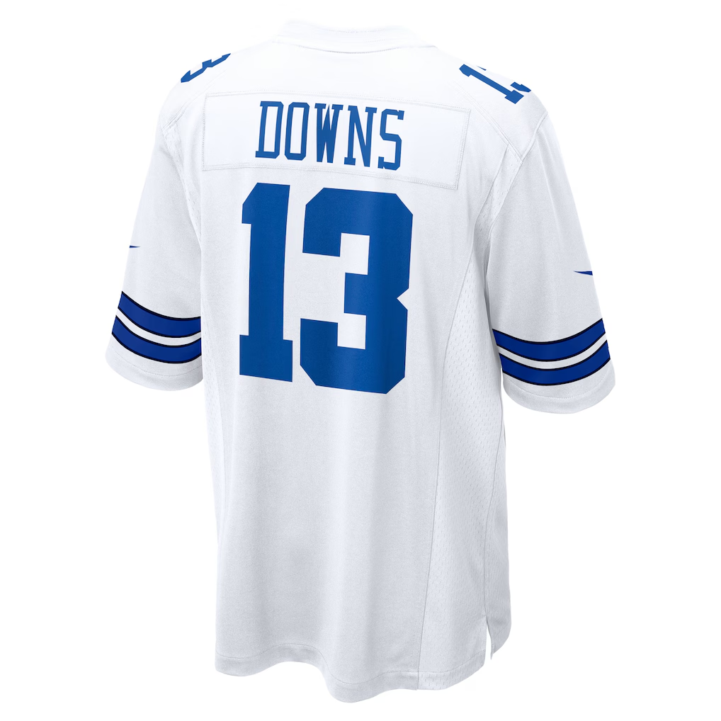 My Store D.Cowboys #13 Caleb Downs White Game Stitched Jerseys