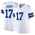 My Store D.Cowboys #17 Brandon Aubrey Player White Limited Vapor F.U.S.E. Home Game Stitched Jerseys