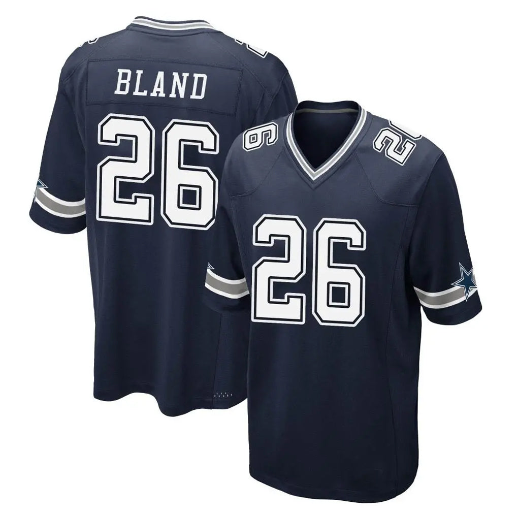 My Store D.Cowboys #26 DaRon Bland Player Navy Home Game Stitched Jerseys