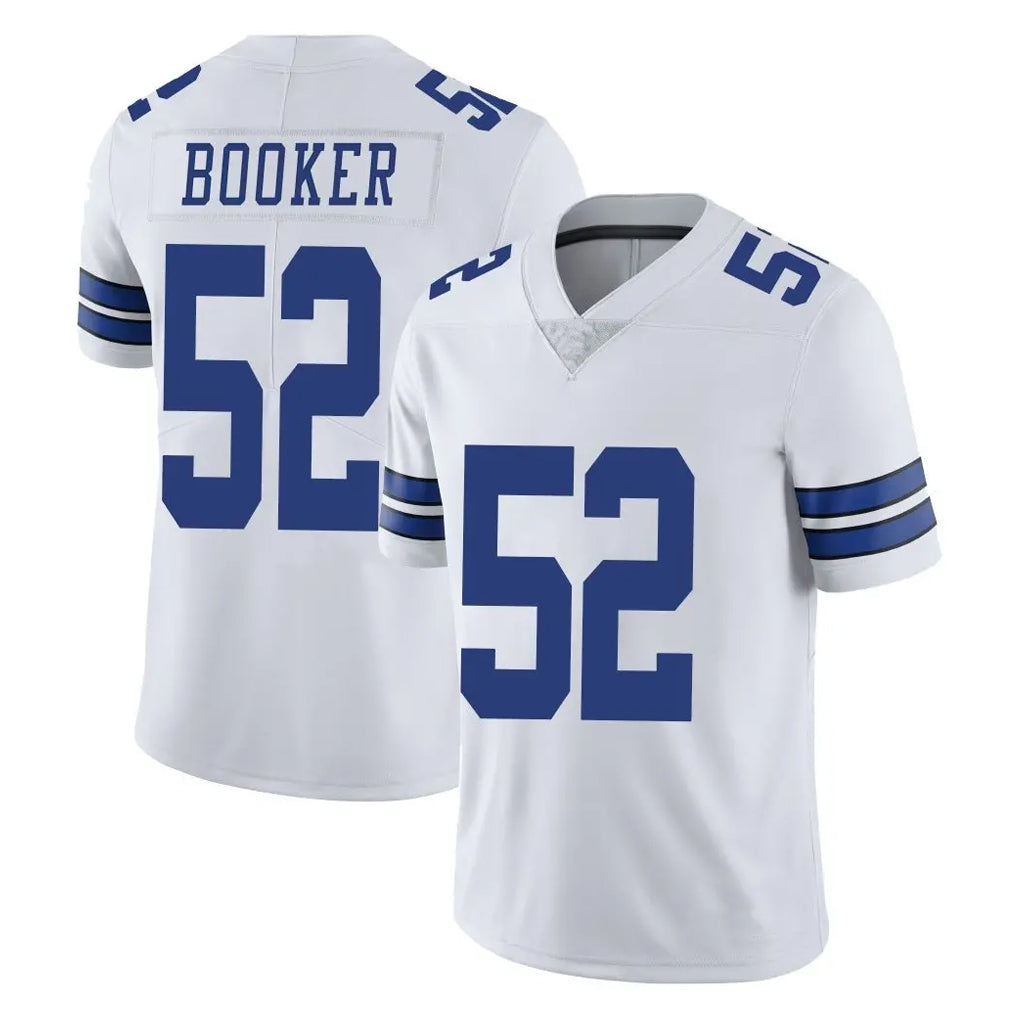 My Store D.Cowboys #52 Tyler Booker Player White Vapor Untouchable Limited Home Game Stitched Jerseys