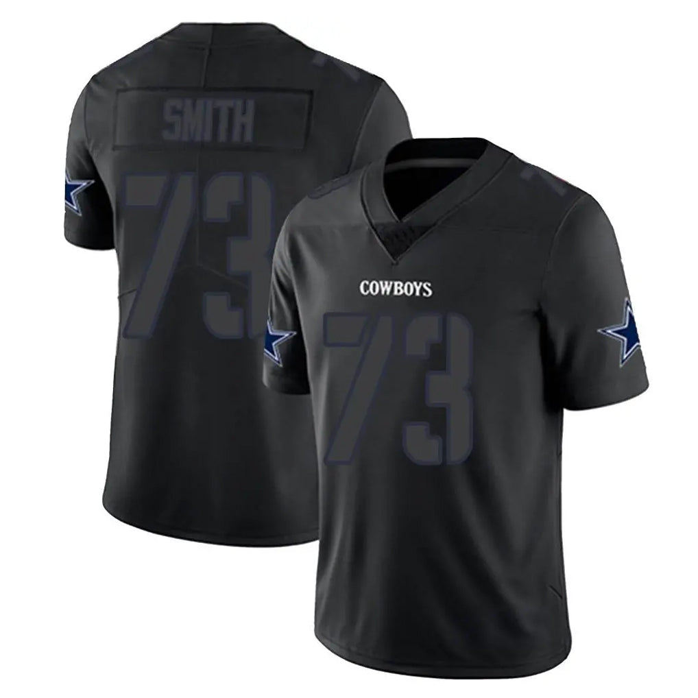 My Store D.Cowboys #73 Tyler Smith Player Black Impact Limited Home Game Stitched Jerseys