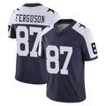 My Store D.Cowboys #87 Jake Ferguson Player Navy-White Limited Alternate Vapor Untouchable Home Game Stitched Jerseys