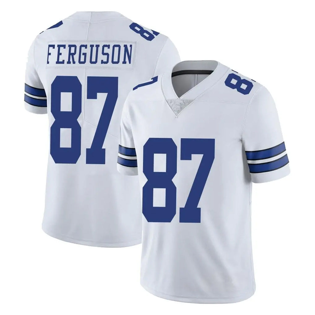 My Store D.Cowboys #87 Jake Ferguson Player White Vapor Untouchable Limited Home Game Stitched Jerseys