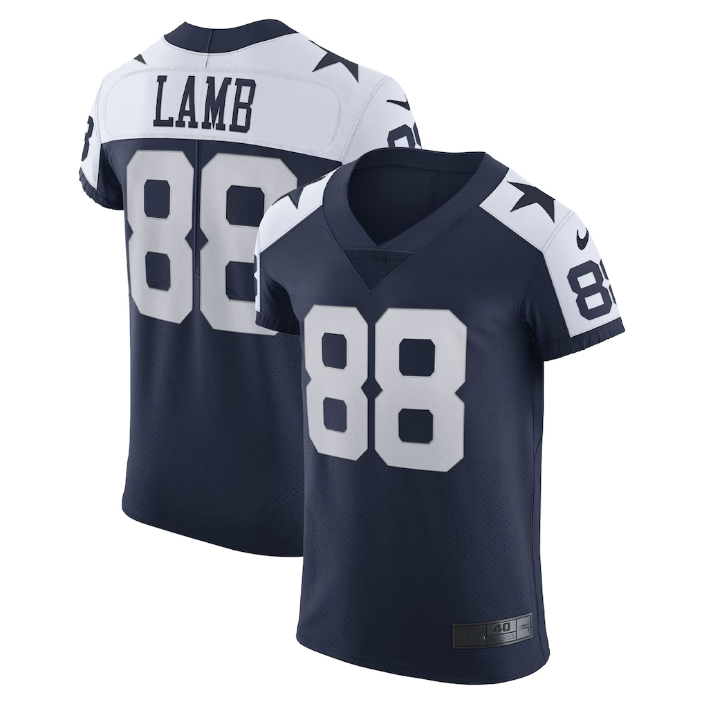 My Store D.Cowboys #88 CeeDee Lamb Navy Alternate Vapor Elite Stitched Jerseys