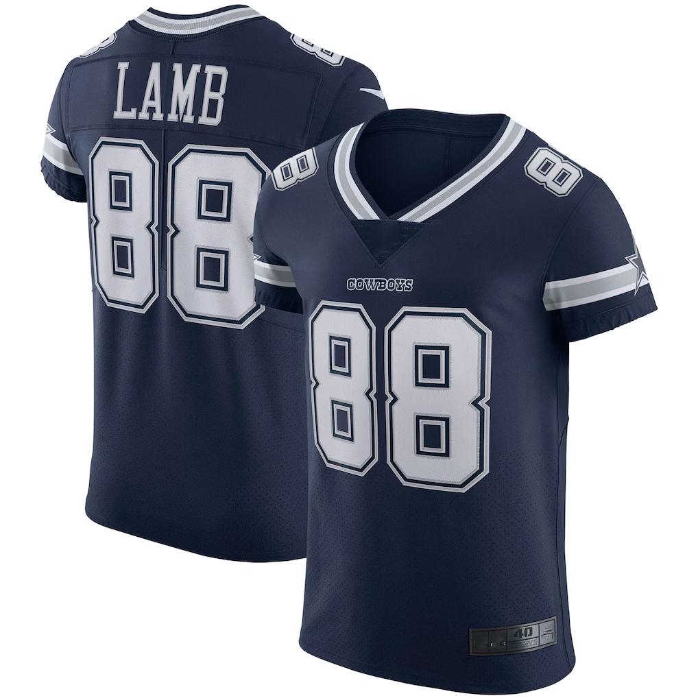 My Store D.Cowboys #88 CeeDee Lamb Navy Vapor Elite Stitched Jerseys