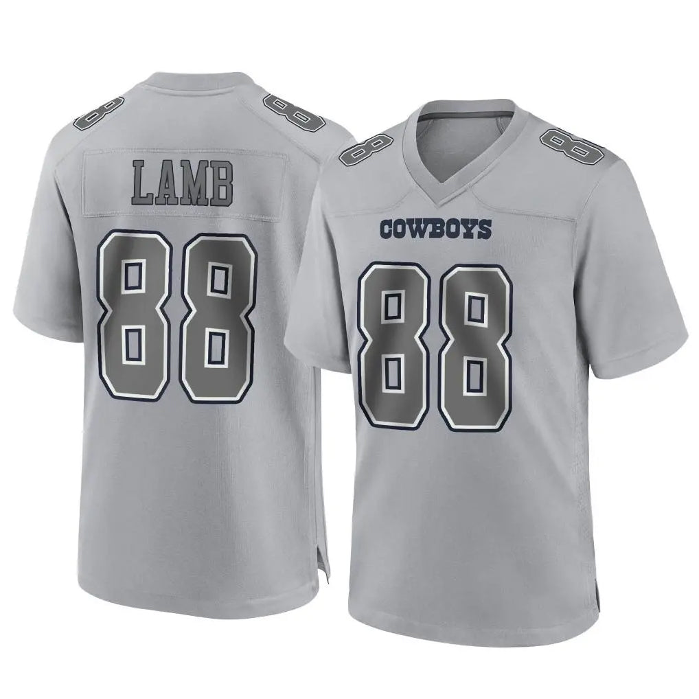 My Store D.Cowboys #88 CeeDee Lamb Player Gray Atmosphere Fashion Home Game Stitched Jerseys